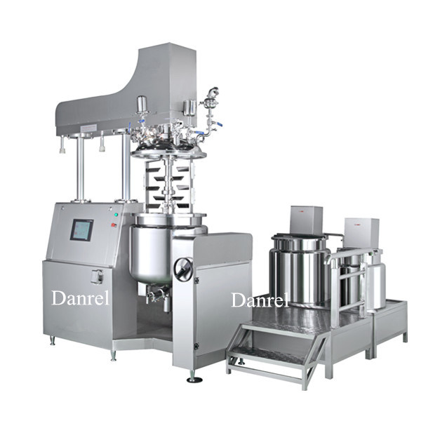 Capacity Tilting Vacuum Homogenizing Emulsifying Machine High Pressure Cream Making Blender Cosmetic
